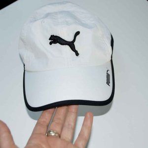 Puma white Baseball Cap Waterproof Outdoor Tennis